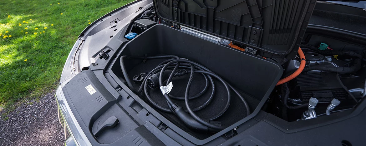 Audi Q4 e-tron charging cables