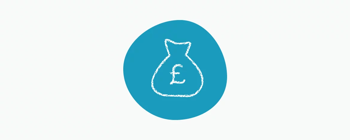 Salary sacrifice blob icon